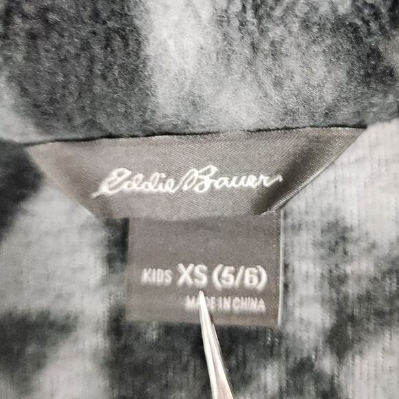 Eddie Bauer Full Zip Fleece Kids Size XS (5/6) - Picture 3 of 7